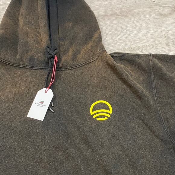 NWT Mooji Mooji Classic Aged Faded Hoodies Men's Small - Picture 2 of 10